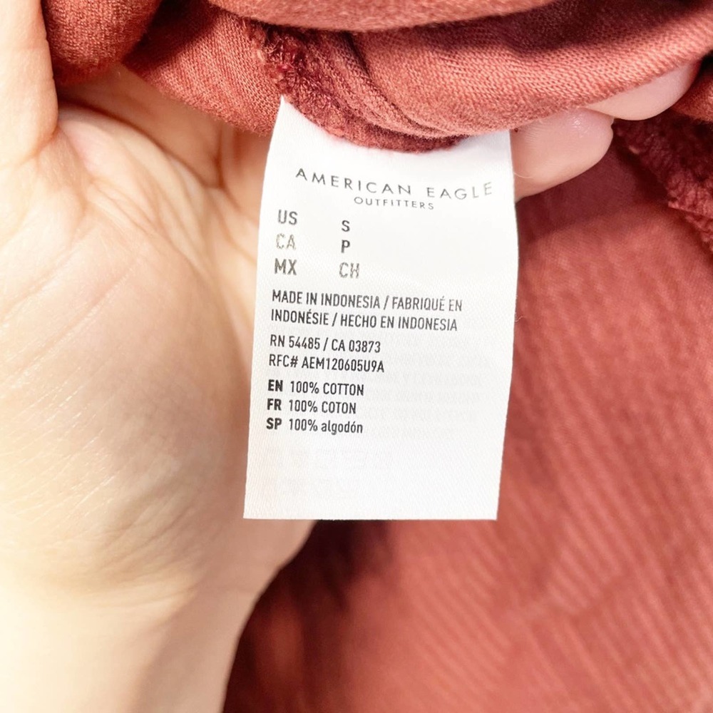 American Eagle Paperbag Waist Mini Skirt Small - Picture 10 of 14